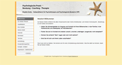 Desktop Screenshot of brigitte-grebe.de